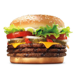 Triple Whopper with Cheese